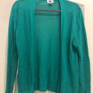 Green Cardigan